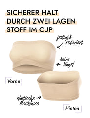 Seamless Bandeau BH doppelt