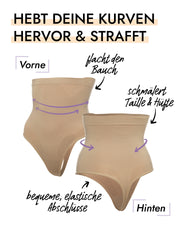 Hoher Seamless Shapewear String