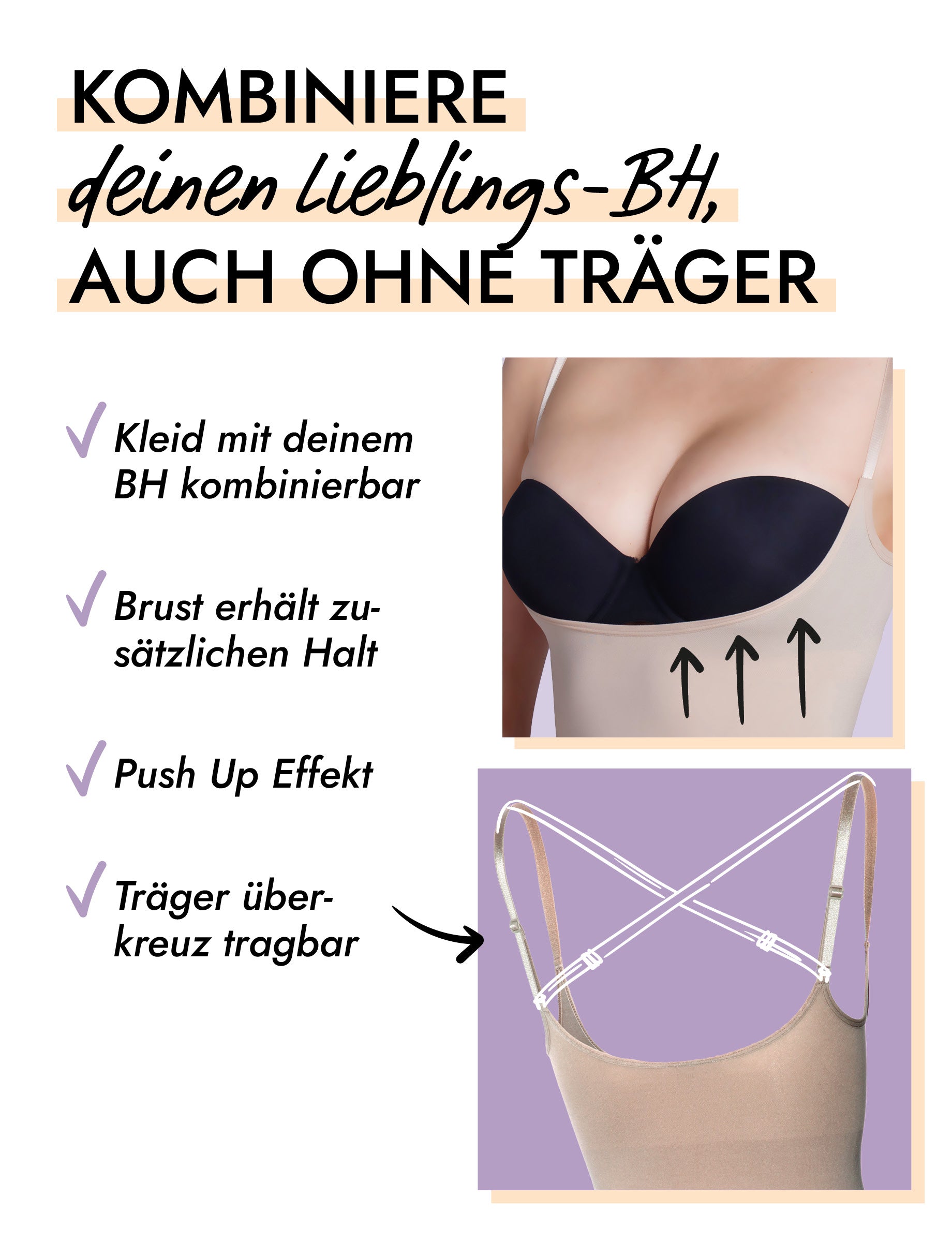 Seamless Shapewear Torsettekleid