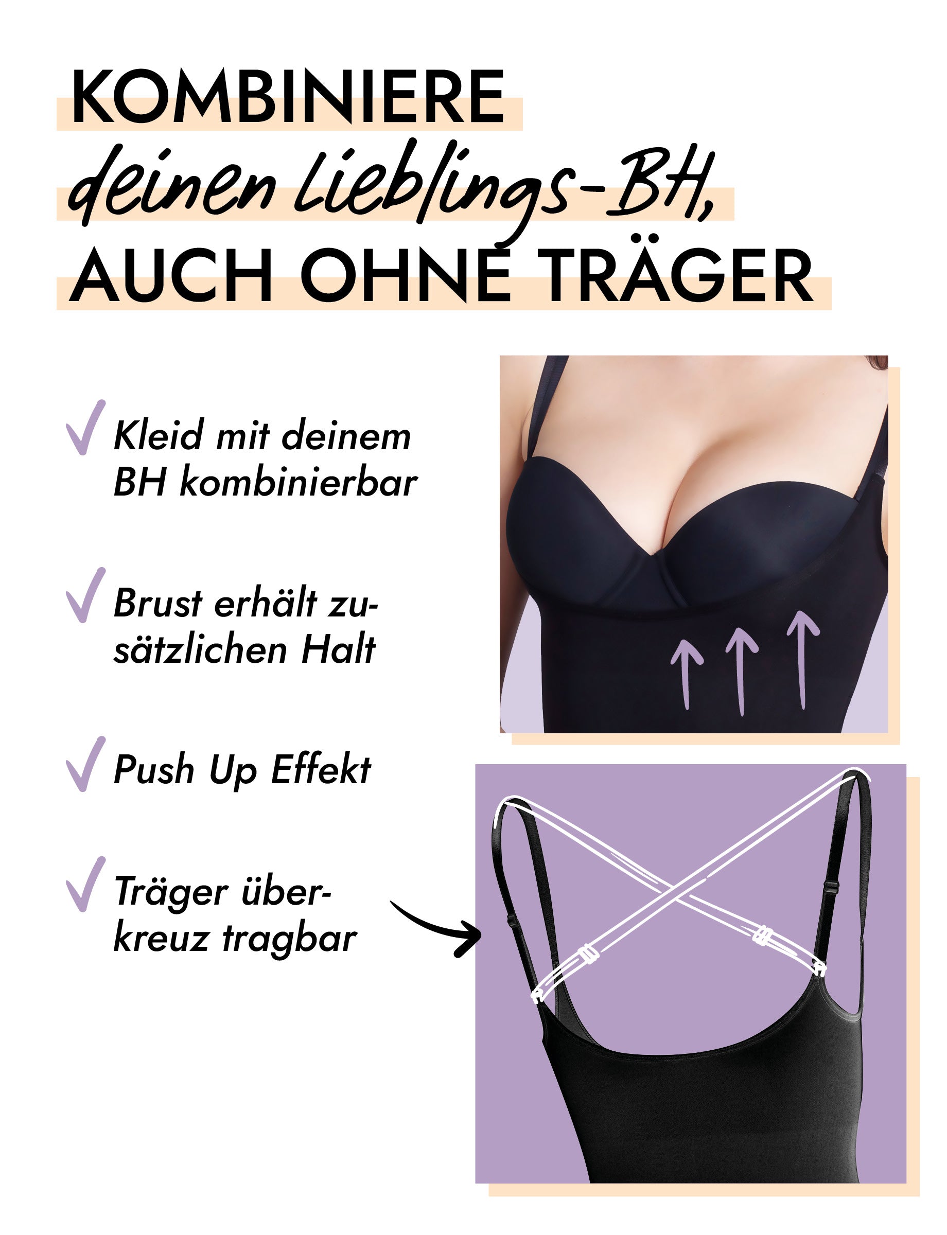 Seamless Shapewear Torsettekleid