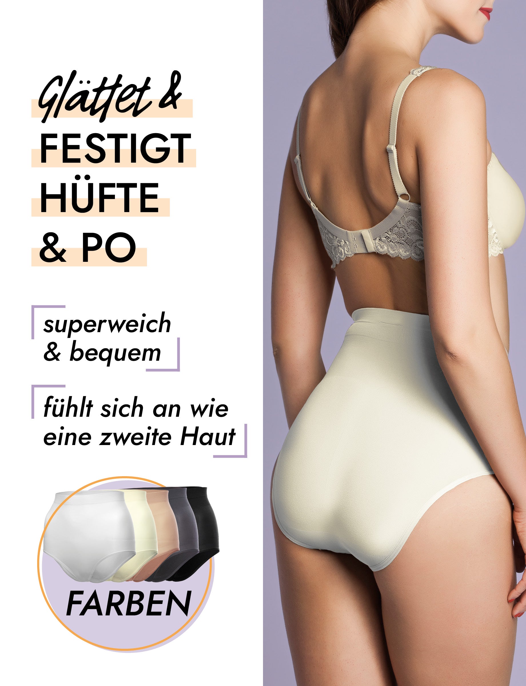 Seamless Shapewear Hüftslip