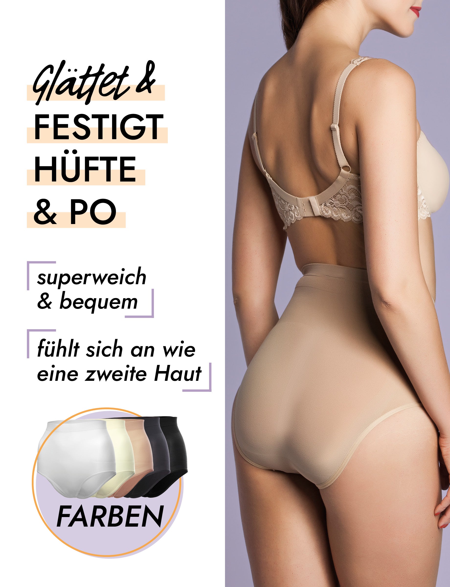 Seamless Shapewear Hüftslip