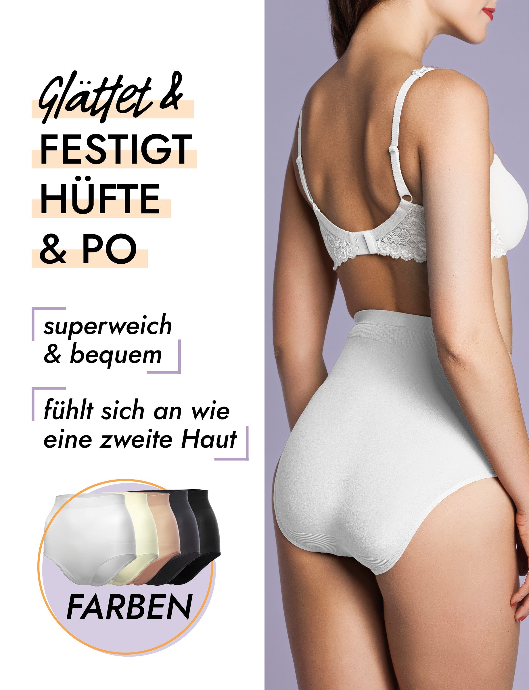 Seamless Shapewear Hüftslip