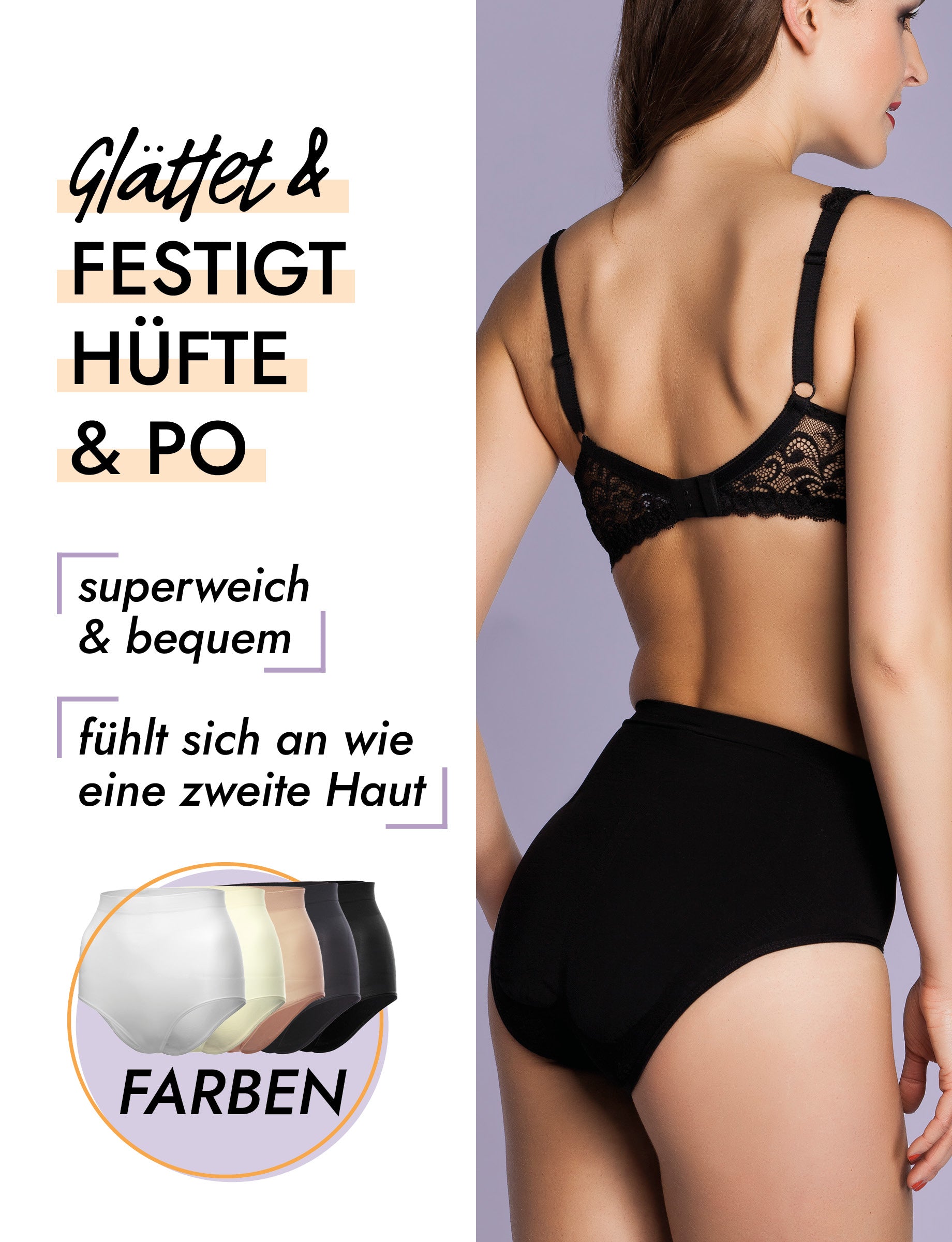 Seamless Shapewear Hüftslip