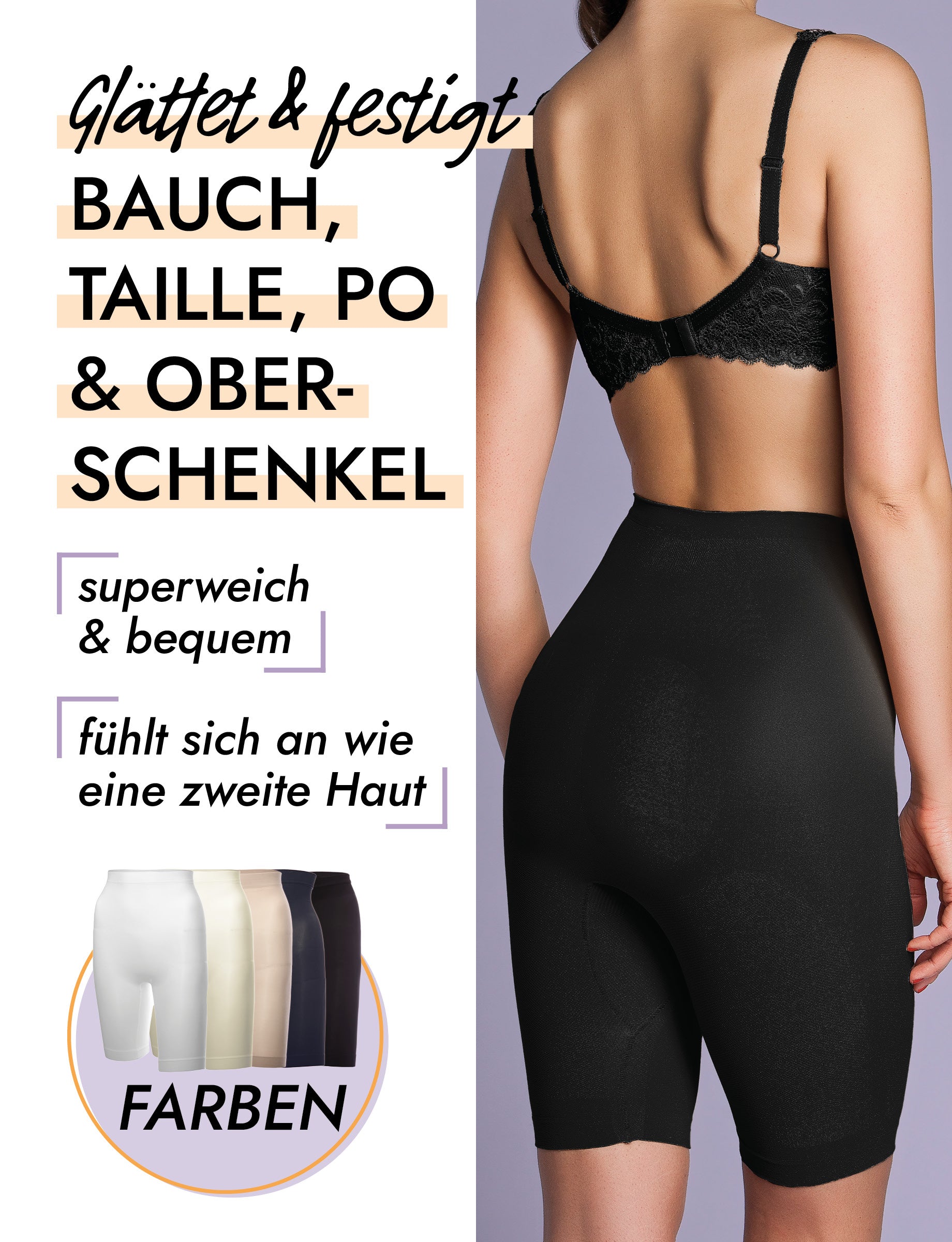Seamless Hose mit Bein