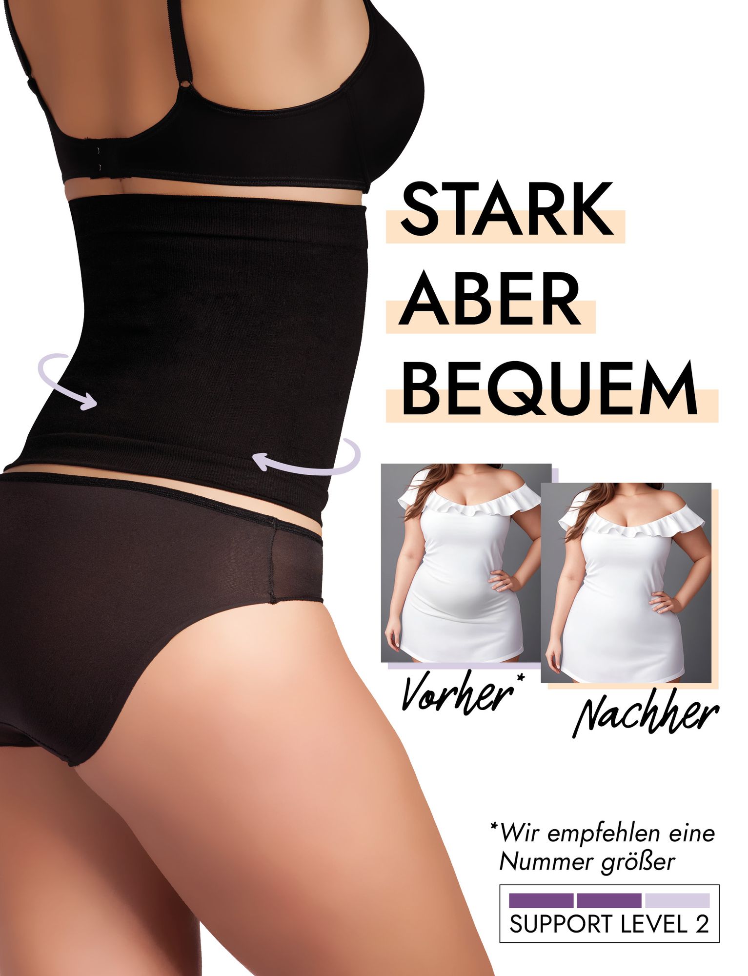 Bauchweg Taillenformer Gürtel