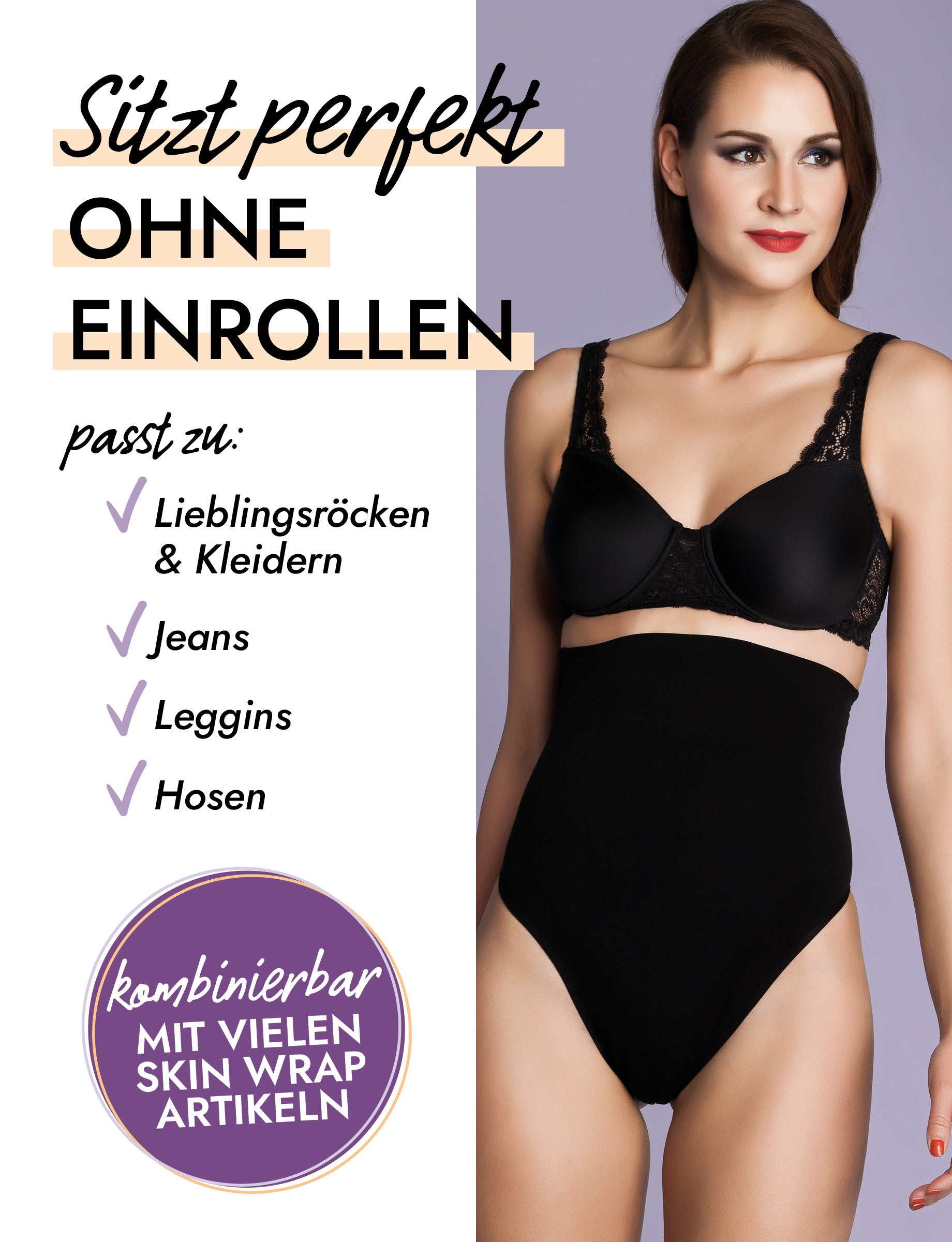 Hoher Seamless Shapewear String