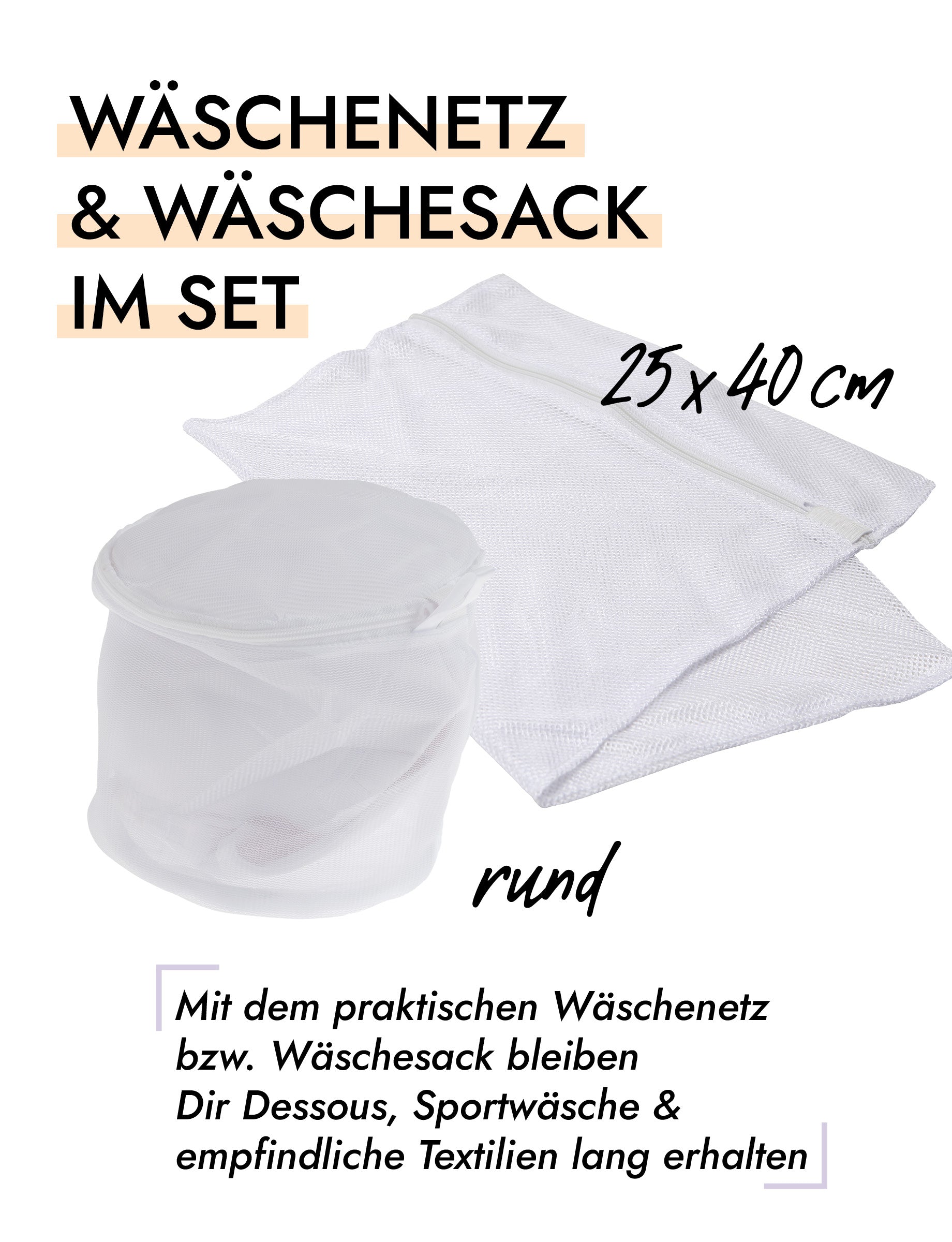 BH Safe Wäschenetz | Wäschesack auch als Set