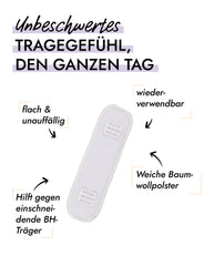 Skin Wrap Padded Cotton Comfort Cushions – Trägerkissen aus Baumwolle