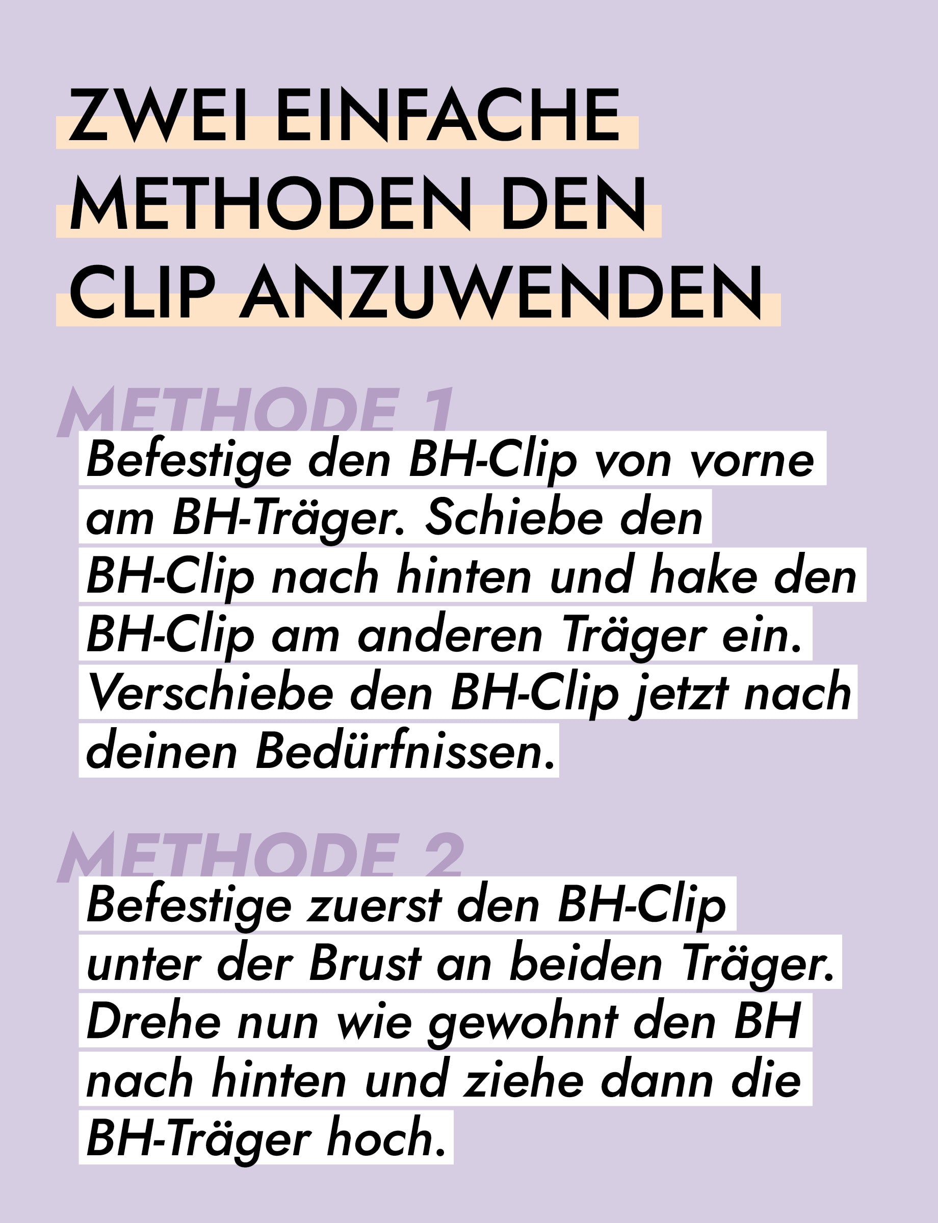 BH Trägerverbinder Clip